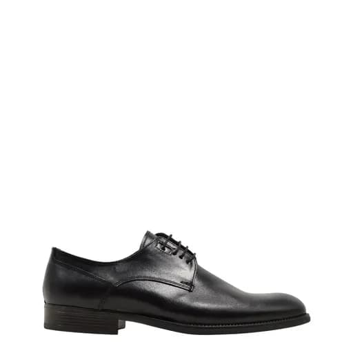 Ανδρικά παπούτσια Antonio Shoes 340 μαύρο δέρμα