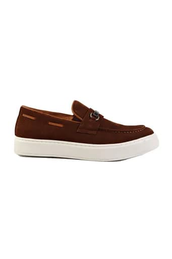 V 19.69 ΠΑΠΟΥΤΣΙ LOAFER ΚΑΦΕ