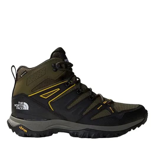 Ανδρικά Δερμάτινα Hedgehog Mid GORE-TEX Μποτάκια Χακί The North Face NF0A8AAABQW