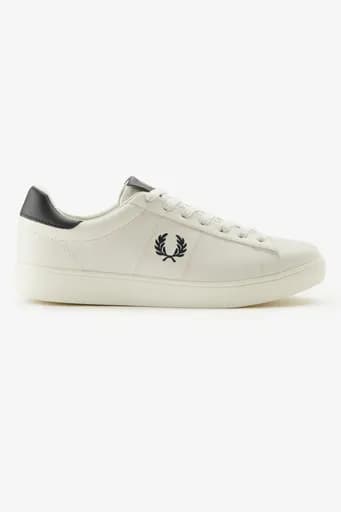 Fred Perry Ανδρικό Δερμάτινο Sneaker Spencer Leather B4334-254 Λευκό
