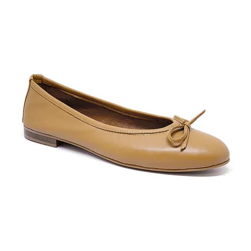 Bigshoes GA1137-09 Δερμάτινη Μπαλαρίνα Ταμπά