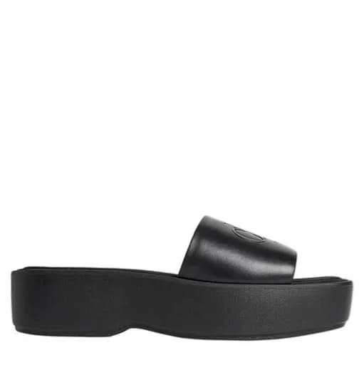 Γυναικείες Δερμάτινες Παντόφλες Calvin Klein HW0HW03026-0GJ