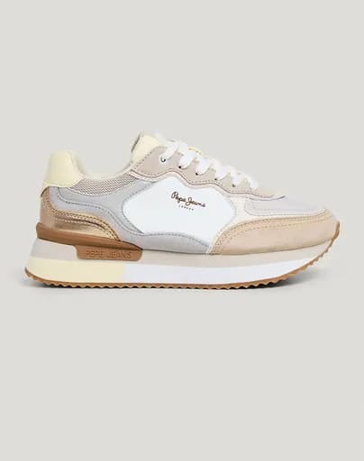 PEPE JEANS DROP 1 RUSPER RACER W ΠΑΠΟΥΤΣΙ ΓΥΝΑΙΚΕΙΟ PLS600041-817 OffWhite