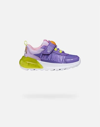 GEOX J ACTIVART ILLUMINUS J65LZA011CECN83A 28-35-CN83A Violet