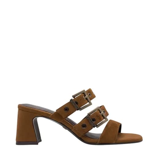 Γυναικεία mules Tamaris 1-27222-46 305 ταμπά δέρμα καστόρ
