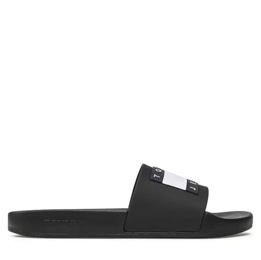 Ανδρικές Παντόφλες Μαύρες Tommy Jeans EM0EM01191-BDS