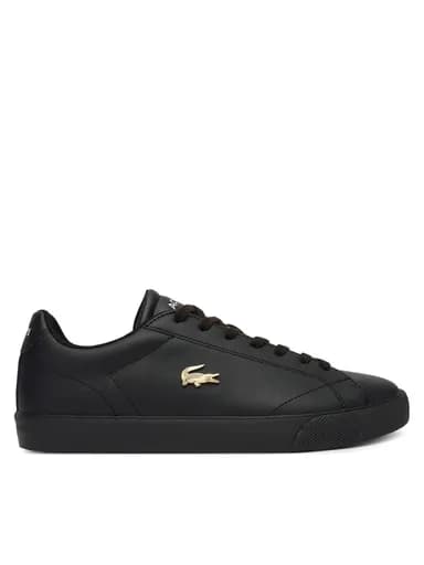 Lacoste Ανδρικά Δερμάτινα Sneakers Lerond Set 50CMA001602H Μαύρο