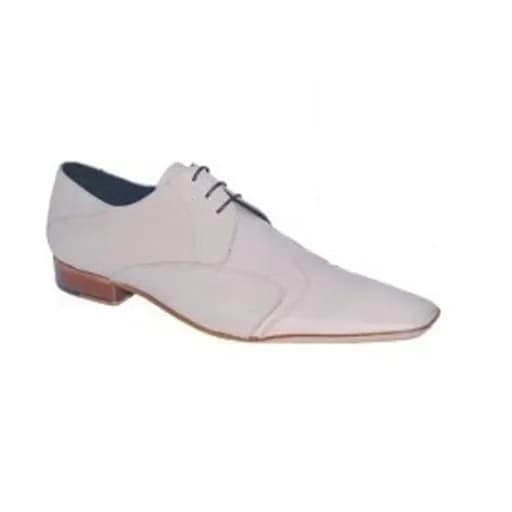 Bigshoes 8059-13 Δερμάτινο Dress Λευκό