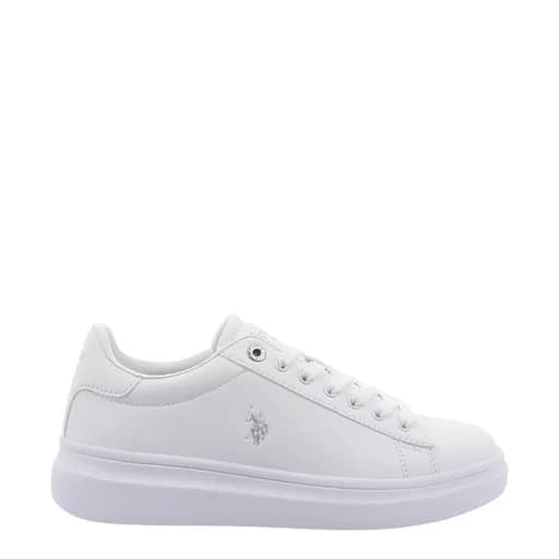 Γυναικεία sneakers U.S.POLO ASSN CODY016-WHI PU SYNTH. LEATHER λευκό
