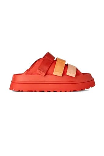 UGG ΠΑΠΟΥΤΣΙΑ ΠΑΝΤΟΦΛΕΣ GOLDENGLOW SLIDE LOGO ΠΟΡΤΟΚΑΛΙ