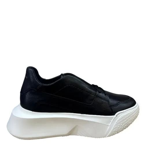 Ανδρικά Δερμάτινα Sneakers Makris X27 Black