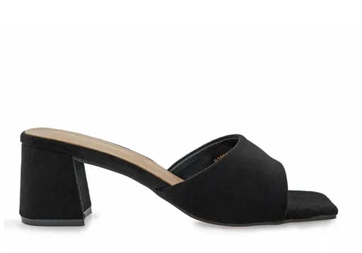 Γυναικεία mules Seven 601-39W BLACK W439W6014004 μαύρο