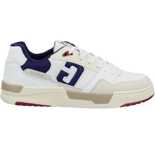 Ανδρικά Δερμάτινα Sneakers Gant Brookpal 31631005-G316 Λευκό-Μπλε