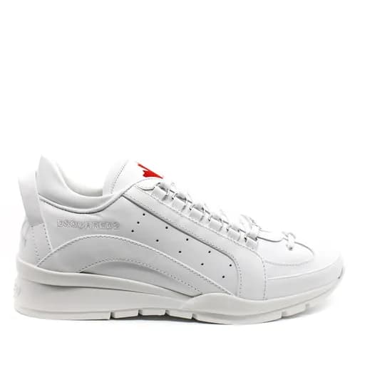 Ανδρικά Δερμάτινα Legendary Sneakers Λευκά Dsquared2 S24SNM029901500001-1062