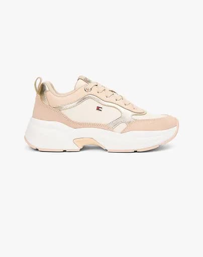TOMMY HILFIGER TH CHUNKY RUNNER METALLIC FW0FW09204-0HV Gold