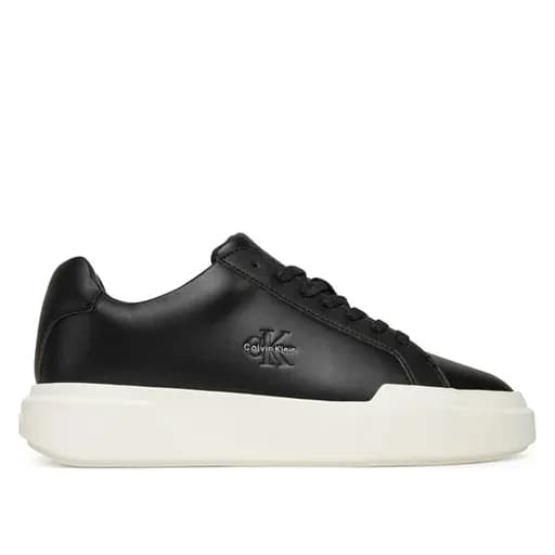 Γυναικεία Δερμάτινα Sneakers Calvin Klein YW0YW01947-0GM Μαύρα