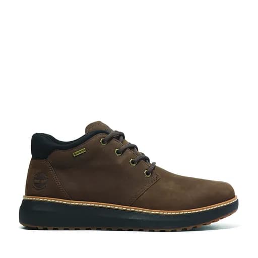 Timberland Ανδρικό Μποτάκι Αδιάβροχο Hudson Road Mid Lace GTX Chukka Nubuck TB0A6A8NW07 Καφέ