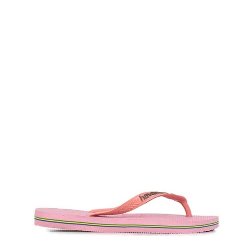 Σαγιονάρες γυναικείες Havaianas Ρόζ 4110850-1105 Havaianas Brazil Logo 262
