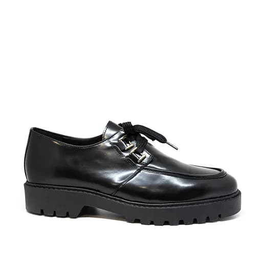 BigShoes KL0811-01 Δερμάτινο Μοκασίνι Μαύρο