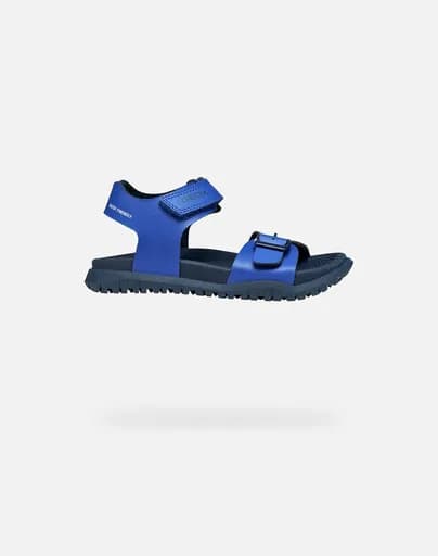 GEOX J SANDAL FUSBETTO B. A - SYNT. J35HMA000BCC4227 36-41-C4227 RoyalBlue