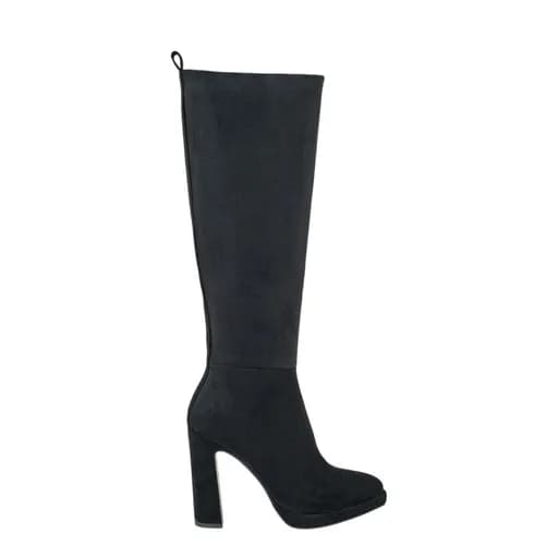 Γυναικείες μπότες Seven 177-67V BLACK SUEDE T5270 V267V1776004 μαύρο suede
