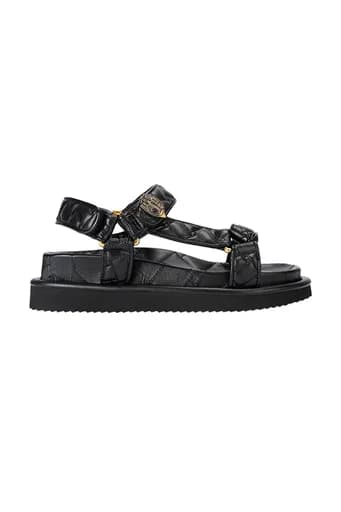 KURT GEIGER ΠΑΠΟΥΤΣΙΑ ΠΕΔΙΛΑ ΟRSON SANDAL ΚΑΠΙΤΟΝΕ LOGO MAYΡΟ