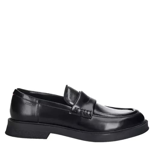 Ανδρικά Δερμάτινα Lenner Loafers Μαύρα Hugo 50552556-001