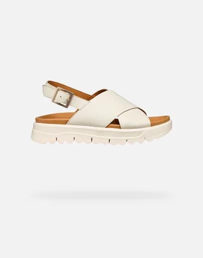 GEOX D XAND 2.1S E - NAPPA D45SZE00085C1002-C1002 OffWhite
