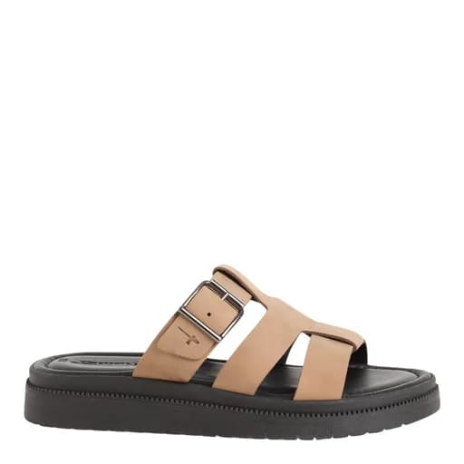 Γυναικείες παντόφλες Tamaris 1-27102-46 353 μπεζ δέρμα nubuck