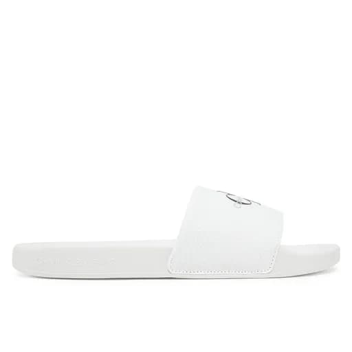 Ανδρικές Παντόφλες Slide Calvin Klein YM0YM01271 0K4 Λευκές