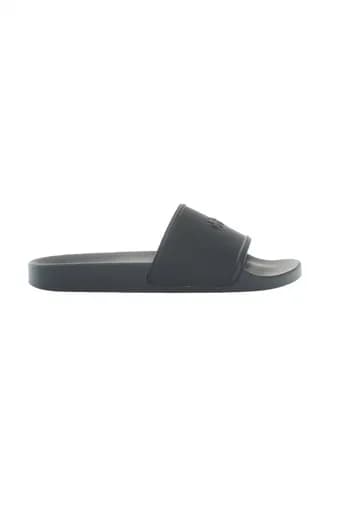 LA MARTINA ΠΑΝΤΟΦΛΕΣ SLIDE LOGO ΜΑΥΡΟ