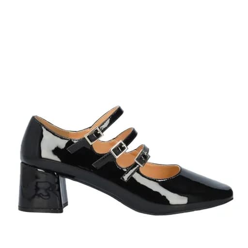 Andres Machado 6051-01 Γόβα Μαύρη 5.5cm