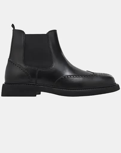 KALOGIROU BROGUE LEA BROGUE ΜΠΟΤΑΚΙ KONTO ΚΑΛΟΓΗΡΟΥ BROGUE LEA-BLACK Black