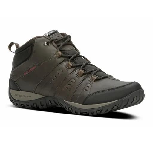 COLUMBIA BM3926-231 WOODBURN II CHUKKA WP OMNI HEAT BROWN