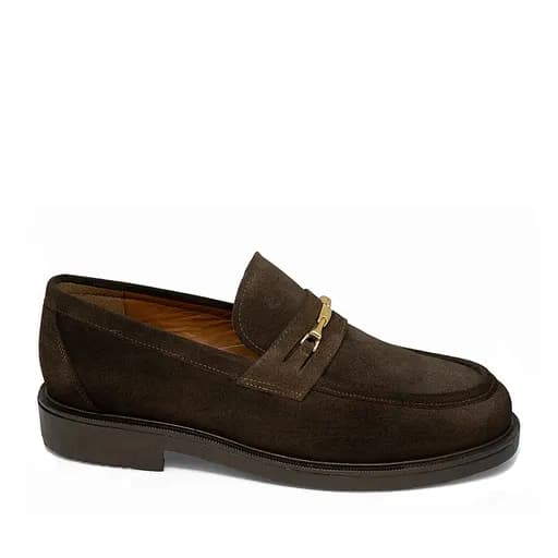 Bigshoes KL10702-05kst Δερμάτινο Μοκασίνι Καφέ