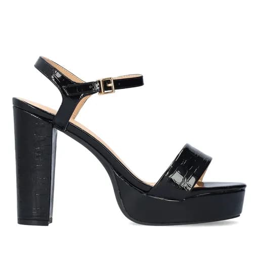 Andres Machado 5732-01 Πέδιλο Μαύρο 12cm