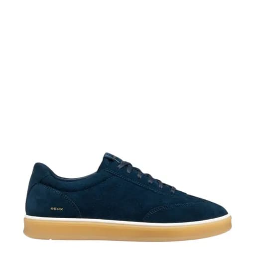 Ανδρικά sneakers GEOX U SPHERICA ACTIF X 4 U653JA 00022 C4002 μπλε δέρμα καστόρ