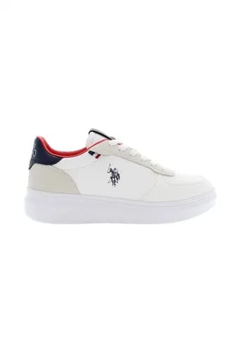 U.S.POLO ASSN ΠΑΠΟΥΤΣΙΑ SNEAKERS CODY009 ΛΕΥΚΟ-ΜΠΛΕ