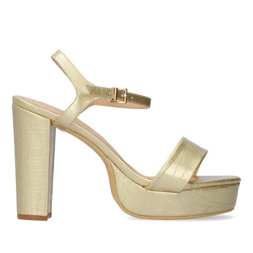 Andres Machado 5732-06 Πέδιλο Χρυσό 12cm