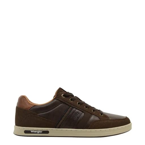 Ανδρικά sneakers Wrangler HARRISTON MEN LOW20253004.34B CHESTNUT καφέ