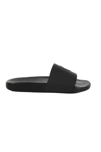 RALPH LAUREN ΠΑΠΟΥΤΣΙΑ ΠΑΝΤΟΦΛΑ POLO SLIDE -SN-SLI ΜΑΥΡΟ