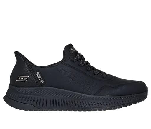 Γυναικεία Ανατομικά Sneakers Skechers Bobs Squad 117740/BBK Μαύρα