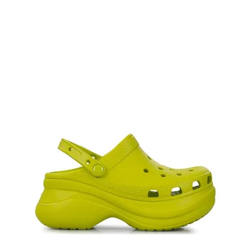 Πέδιλα-Σανδάλια γυναικεία Crocs Λαχανί 206302-312 Bae Clog 252