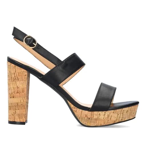 Andres Machado 5734-01 Πέδιλο Μαύρο 12cm